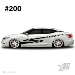 car graphic 200 decals stripe graphics racing