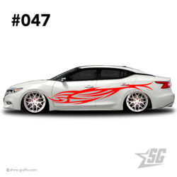 car graphic 47 decal stripe graphics illest