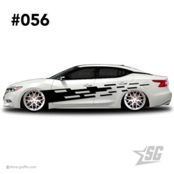 car graphic 56 decal stripe graphics turbo