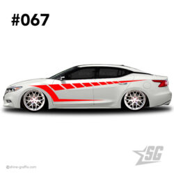 car graphic 67 decals stripe graphics dub life