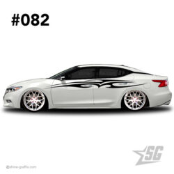 car graphic 82 decals stripe graphics dubway