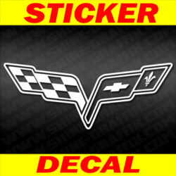 Corvette C6 Logo Decal