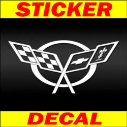 Corvette C5 Logo Decal