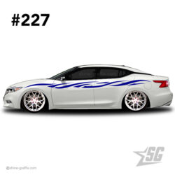 car graphic 227 decals stripe graphics lower