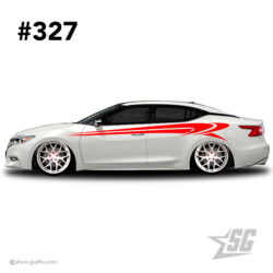 car graphic 327 decals stripe graphics tuner