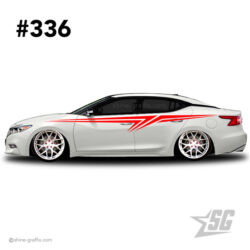 car graphic 336 decals stripe graphics import