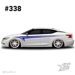 car graphic 338 decals stripe graphics fitment