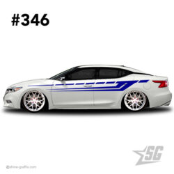 car graphic 346 decals stripe graphics tribal side