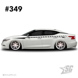 car graphic 349 decal stripe graphics race