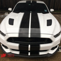 mustang rally stripes