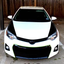 Toyota Corolla hood stripes