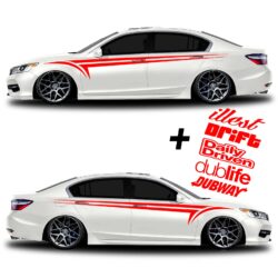 car vinyl graphics 338 red