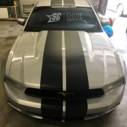 Mustang Racing Stripes 10in wide front