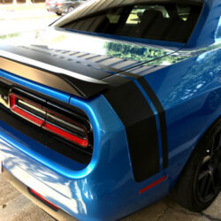 Dodge Challenger 2008-2016 Scat Pack Style Rear Stripes Decals