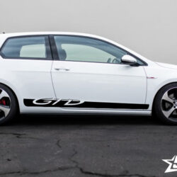 gtd side graphics stripe rocker panel