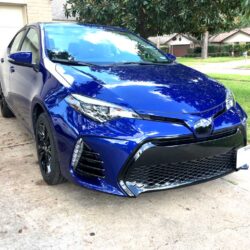 2018 corolla front logo decal inlay Side