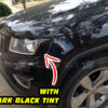 Jeep Grand Cherokee amber delete Dark Black Tint inserts Head lights