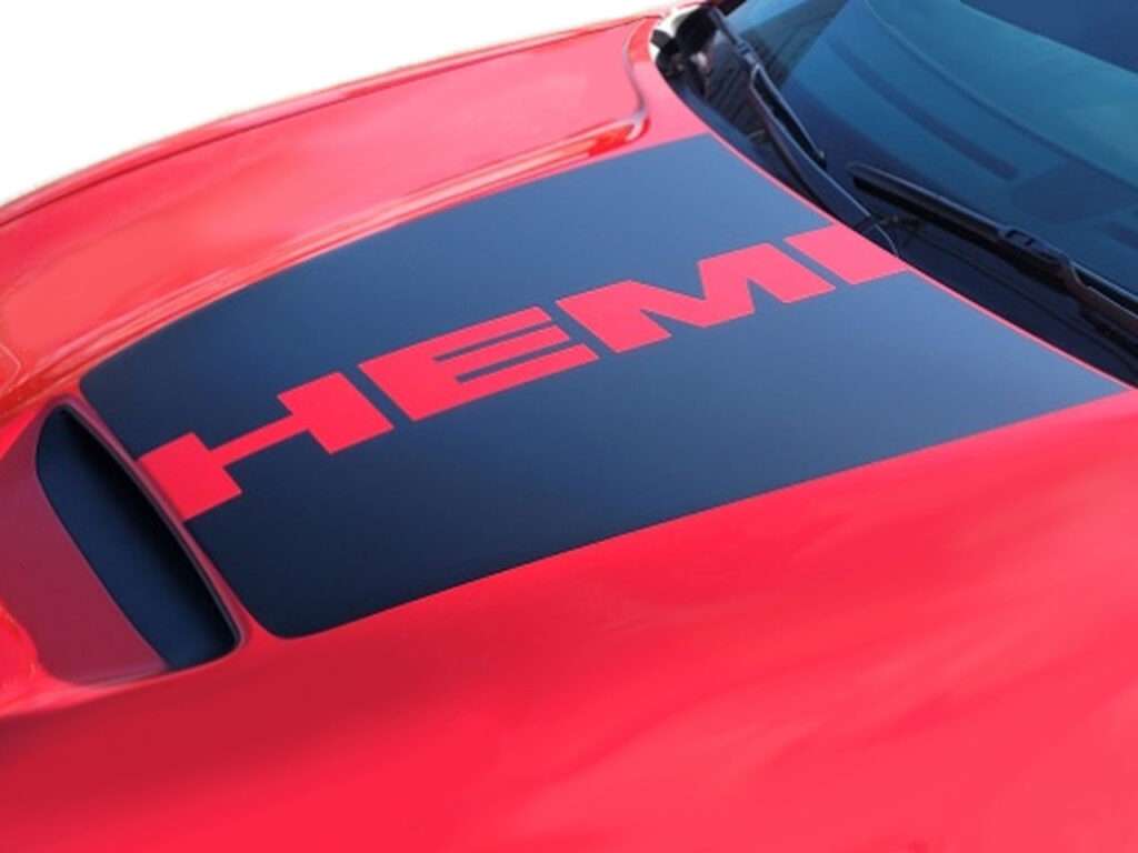 Dodge Charger Hemi Hood Decal