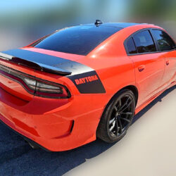 Dodge charger Daytona Trunk Stripe matte black