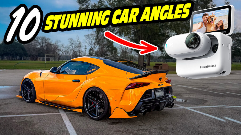 10 Epic Car Shots Captured with the Insta360 GO 3S