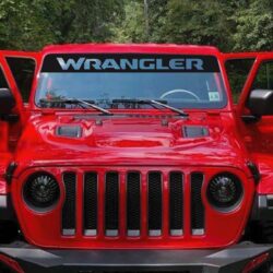 Jeep Wrangler Windshield Banner decal